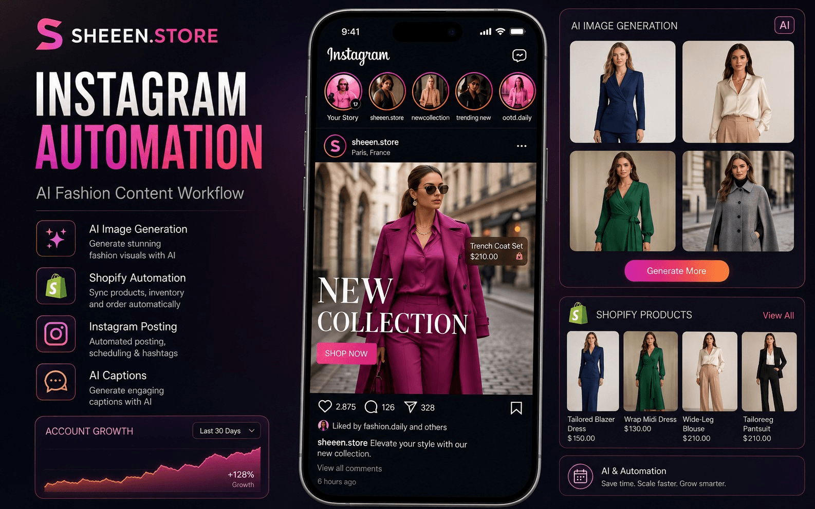Automated Instagram Post Workflow